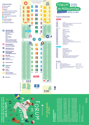 Couverture de Forum des associations 2026 - Plan
