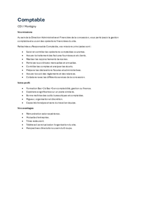 Couverture de Comptable