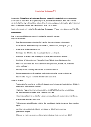 Couverture de Conducteur de travaux 