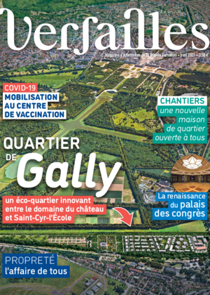 Couverture de Magazine Versailles Avril 2021
