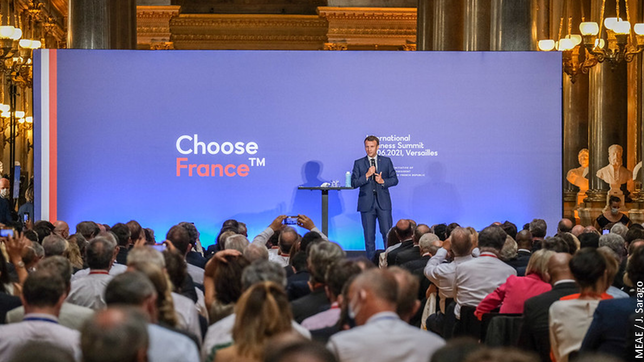 Sommet Choose France à Versailles