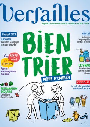 Couverture de Magazine Versailles Mai 2021