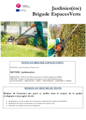 Couverture de Jardinier