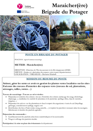 Couverture de Maraicher