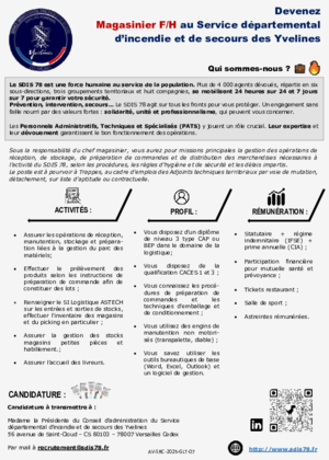 Couverture de Magasinier