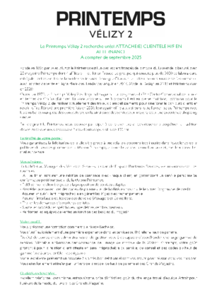 Couverture de Alternance Attaché clientèle