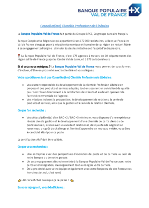 Couverture de conseiller clientèle professionnels liberales