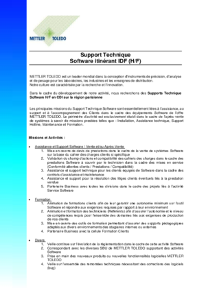 Couverture de Support technique software