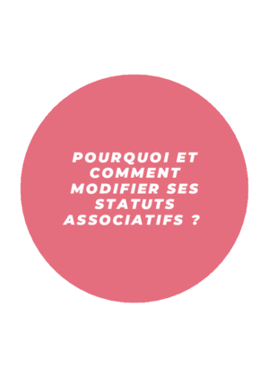 Couverture de Modifier ses statuts