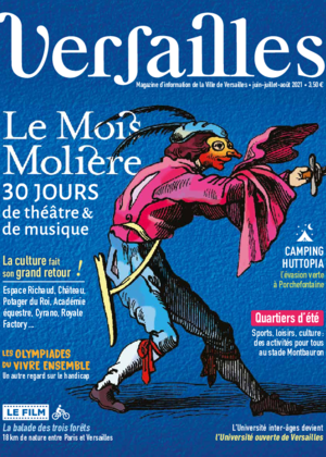 Couverture de Magazine Versailles Juin, juillet et août 2021