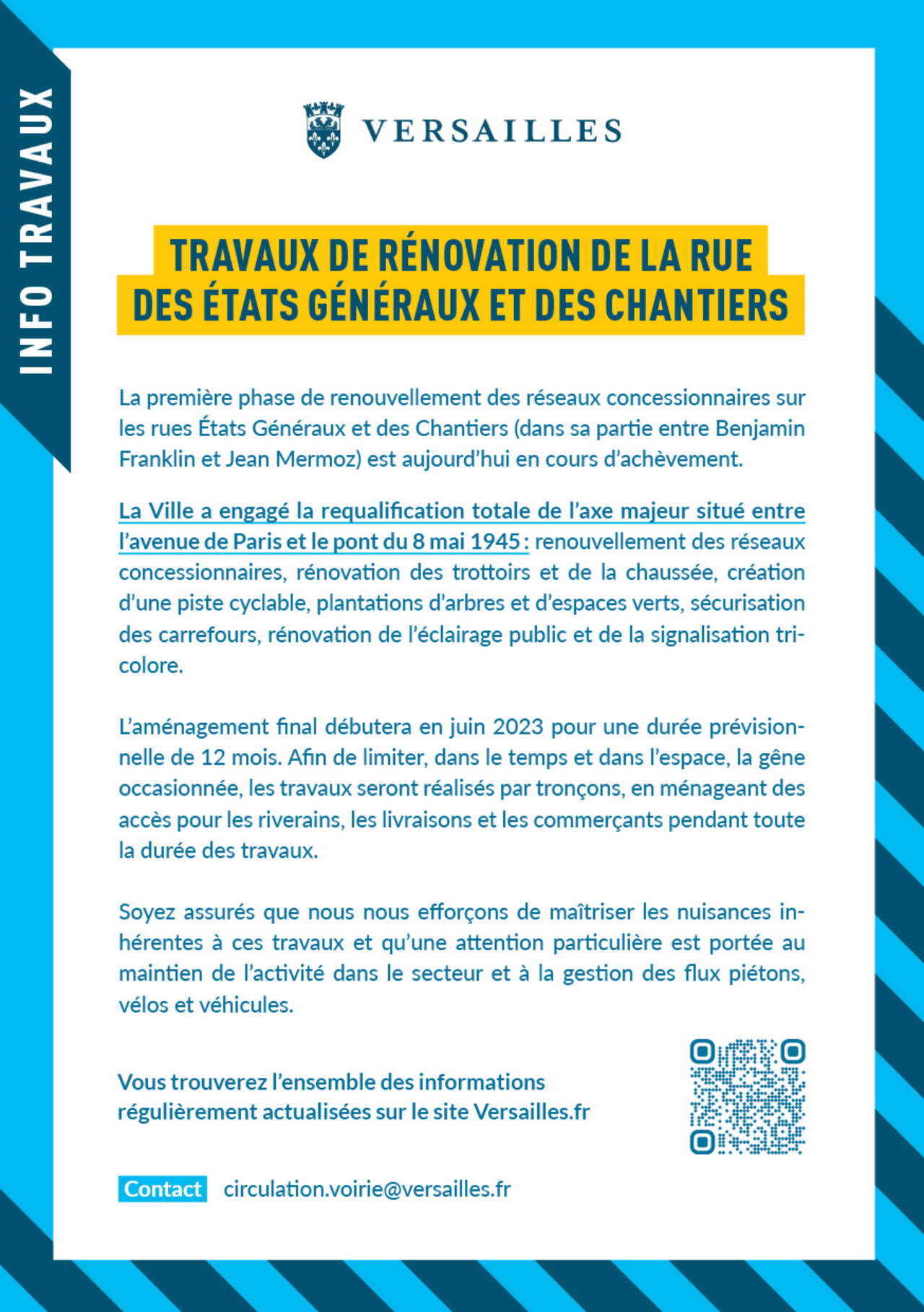Infos riverains #1