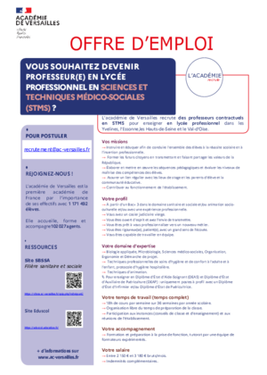 Couverture de Professeur de sciences et techniques médico sociales