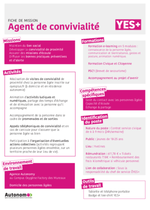 Couverture de Agent de convivialité