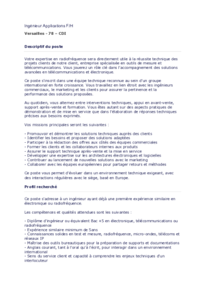 Couverture de Ingenieur Applications