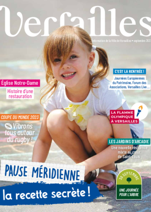 Couverture de Magazine Versailles Septembre 2023
