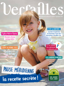Couverture de Magazine Versailles Septembre 2023
