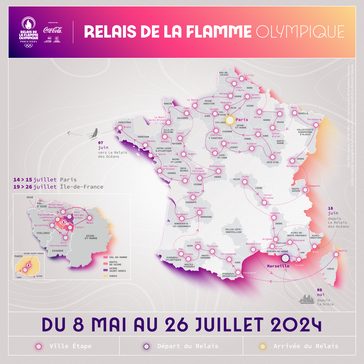 Relais de la Flamme Olympique Ville de Versailles