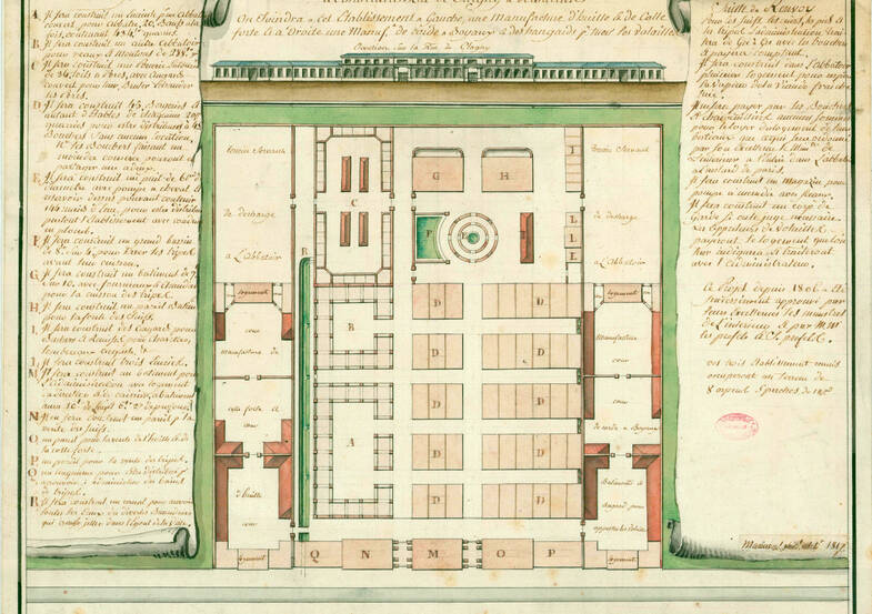 Projet d'abattoir (plan)