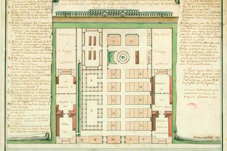 Projet d'abattoir (plan)