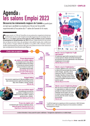 Couverture de Agenda emploi 2023