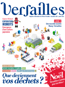 Couverture de Magazine Versailles Décembre 2023 / janvier 2024