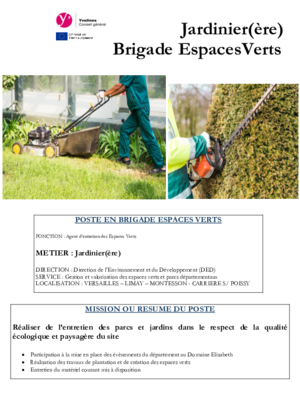 Couverture de Jardinier