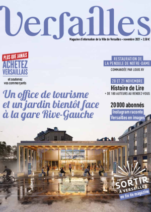 Couverture de Magazine Versailles Novembre 2021