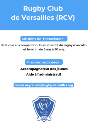 Couverture de Rugby Club de Versailles (RCV)