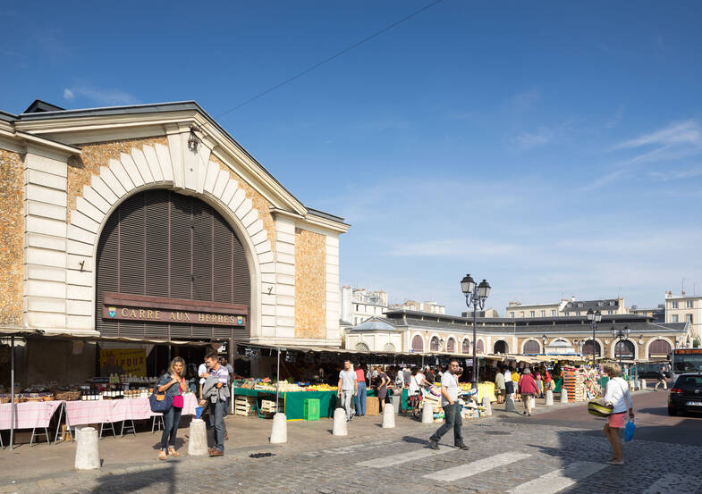 Place du marché Notre-Dame à Versailles