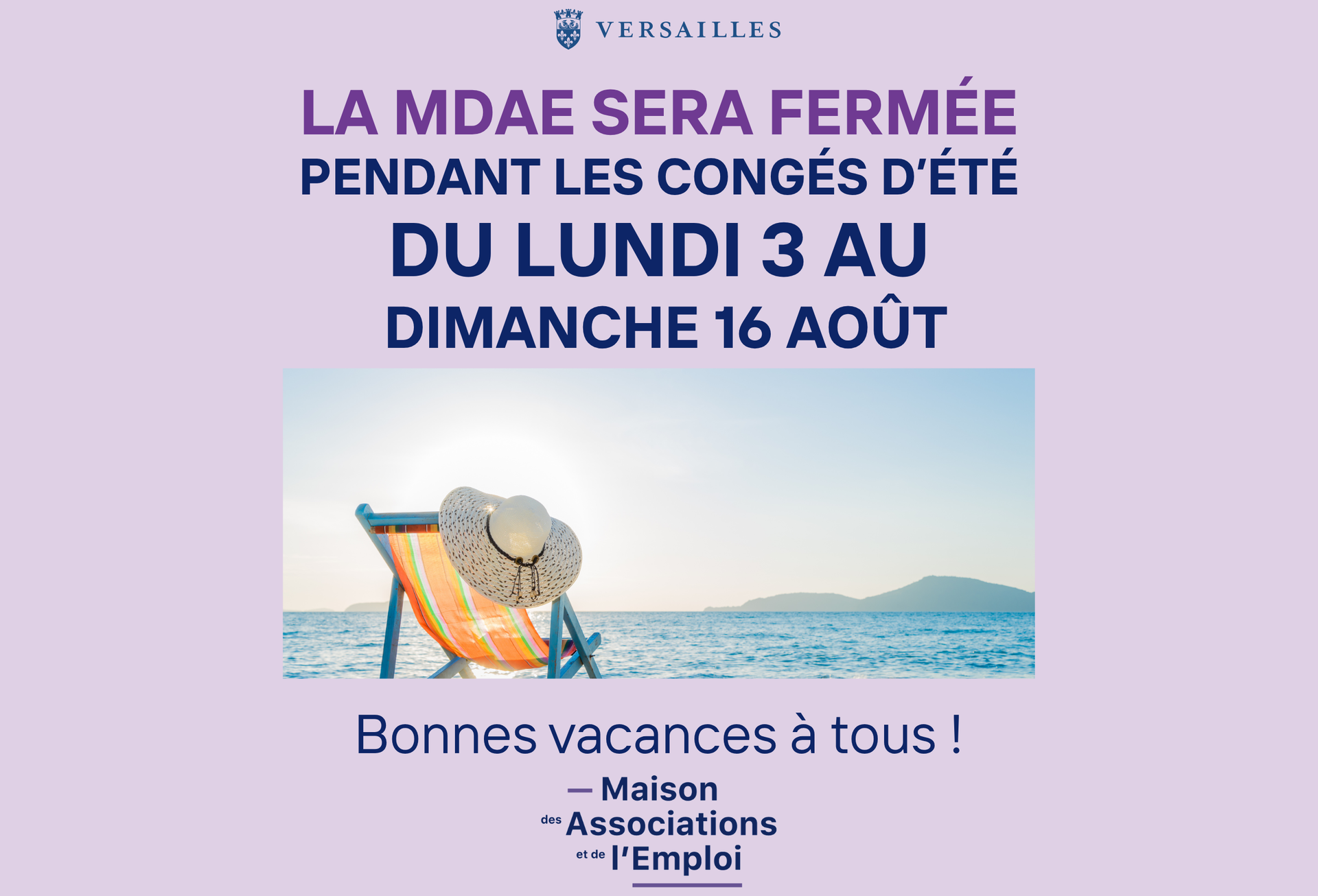 Congés d'été